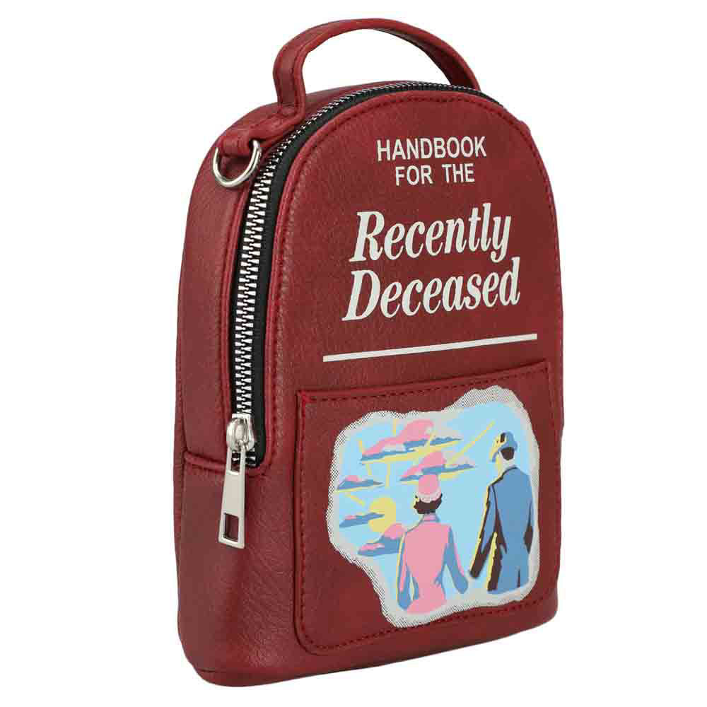 Beetlejuice handbook for the hot sale recently deceased crossbody bag