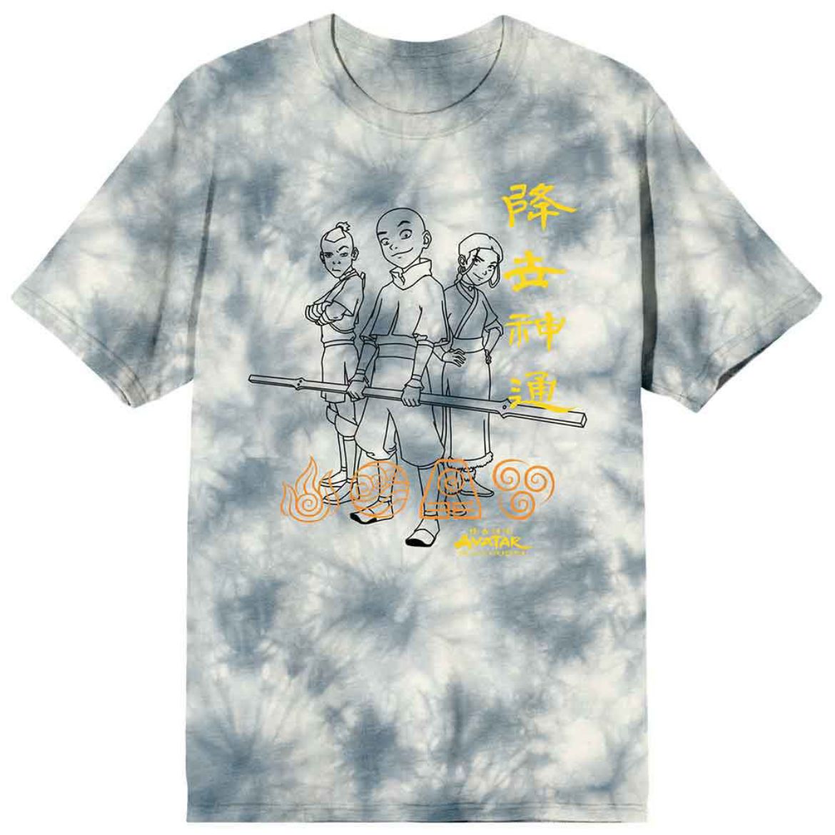 Picture of Avatar Last Airbender Character Washed Unisex Pre-pack Tee