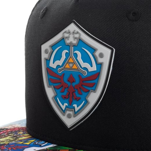 Picture of Zelda Sublimated Flat Bill Snapback