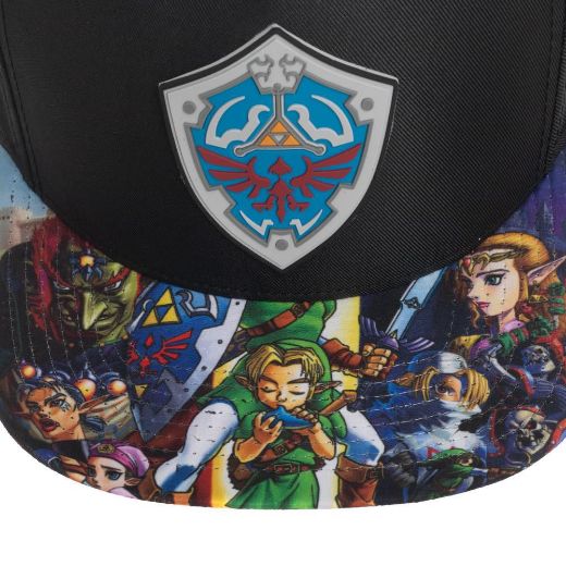 Picture of Zelda Sublimated Flat Bill Snapback