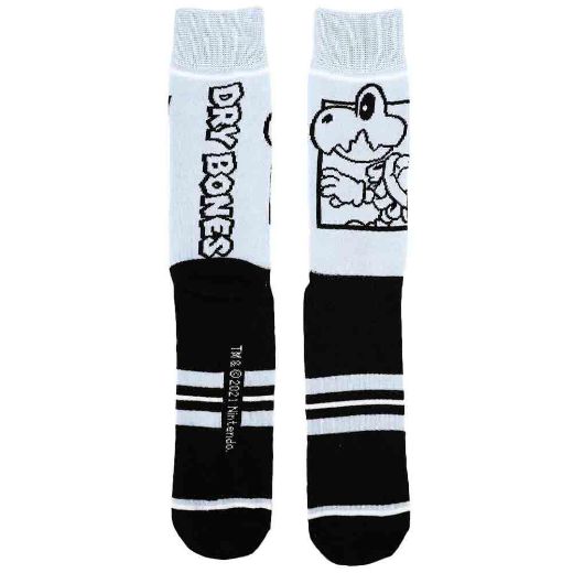 Picture of Nintendo Character Colorblock 5 Pair Crew Socks