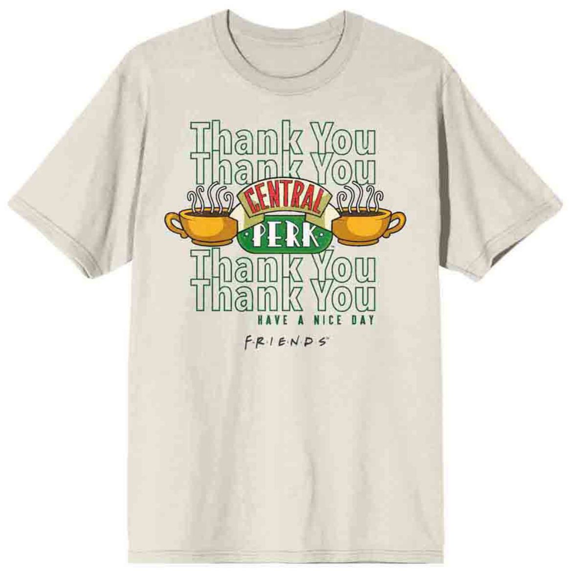 Picture of Friends Central Perk Thank You Unisex Pre-pack Tee