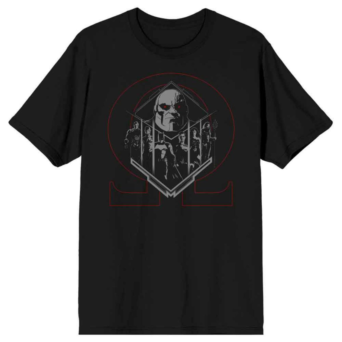 Picture of Justice League Logo & Darkseid Unisex Pre-pack Tee