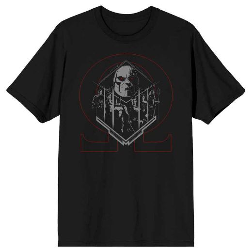 Picture of Justice League Logo & Darkseid Unisex Pre-pack Tee