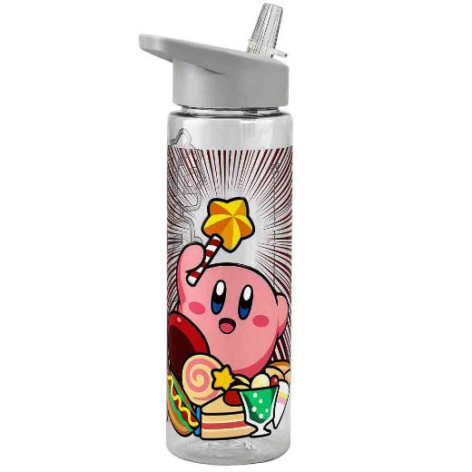 Picture of Kirby Pink Puff 24 oz. Single-Wall Water Bottle