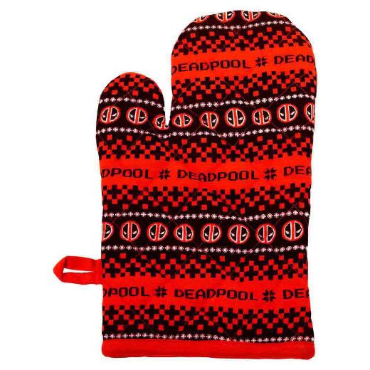 Picture of Marvel Deadpool Apron, Towel & Mitt  Set of 3