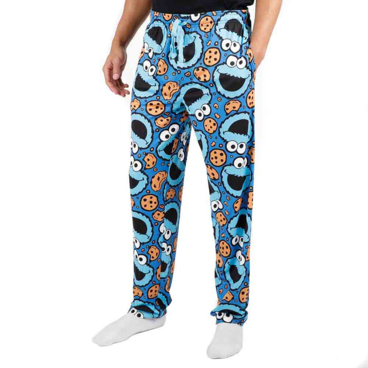 Bioworld Merchandising. Sesame Street Cookie Monster AOP Sleep Pant