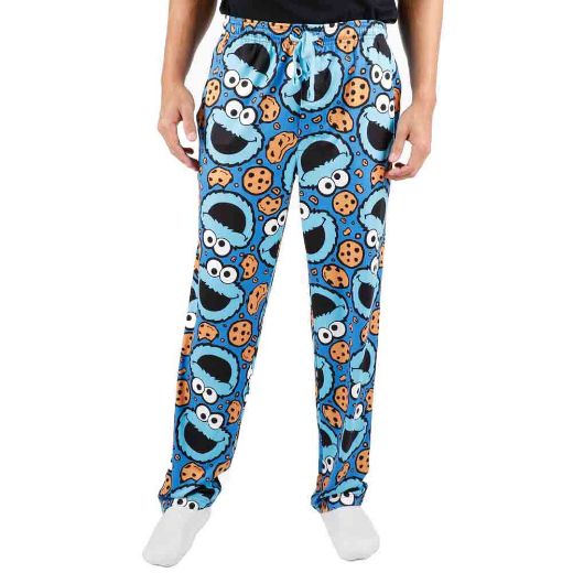 Bioworld Merchandising. Sesame Street Cookie Monster AOP Sleep Pant