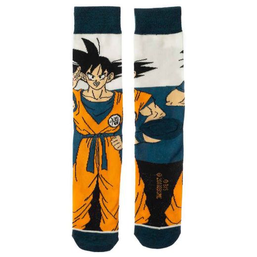 Picture of Dragon Ball Z Character 5 Pair Crew Socks