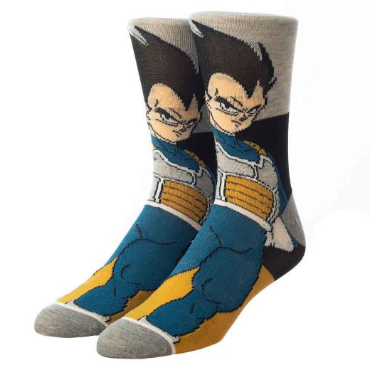Picture of Dragon Ball Z Character 5 Pair Crew Socks