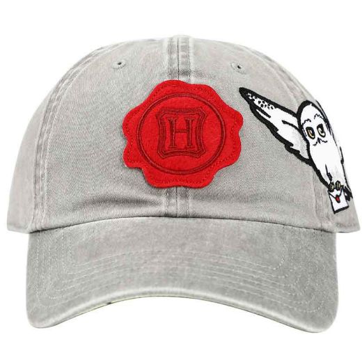 Picture of Harry Potter Hogwarts Felt Stamp with Hedwig Side Embroidered Hat