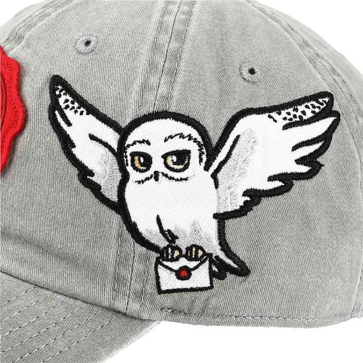 Picture of Harry Potter Hogwarts Felt Stamp with Hedwig Side Embroidered Hat