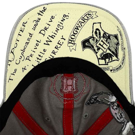 Picture of Harry Potter Hogwarts Felt Stamp with Hedwig Side Embroidered Hat