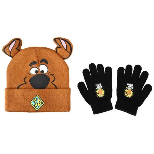 Picture of Scooby Doo Youth Beanie & Gloves Combo