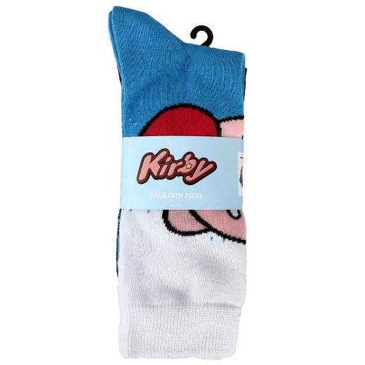 Picture of Kirby Characters 5 Pair Crew Socks