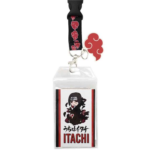 Picture of Naruto Itachi Rubber Charm Lanyard