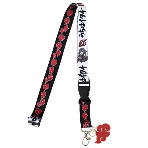 Picture of Naruto Itachi Rubber Charm Lanyard