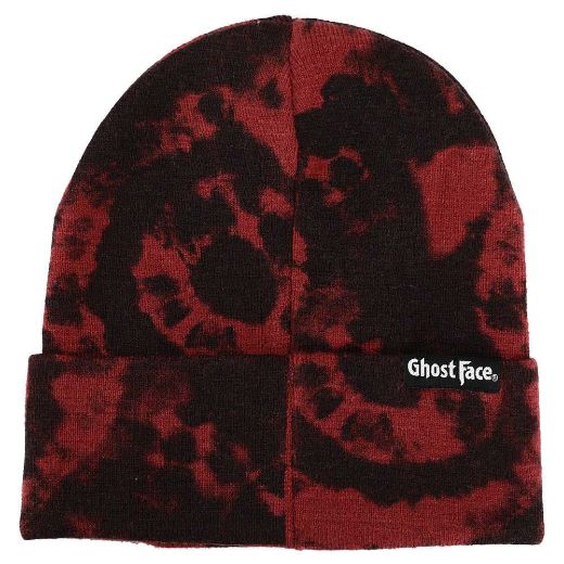Picture of Ghost Face Sublimated Patch Washed Beanie