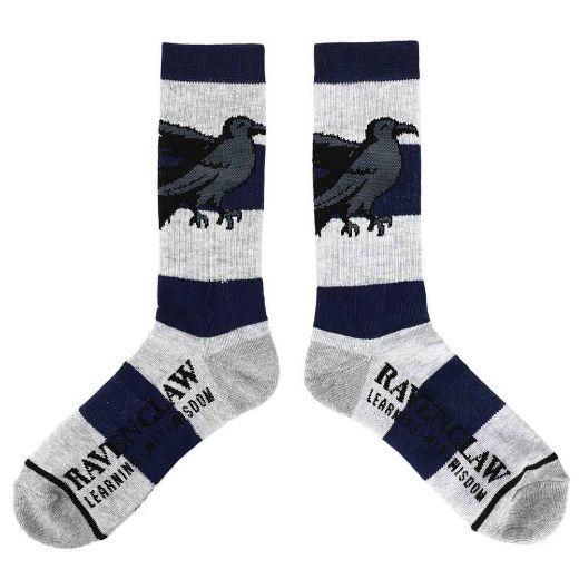 Picture of Harry Potter Ravenclaw Rugby Stripe Crew Socks