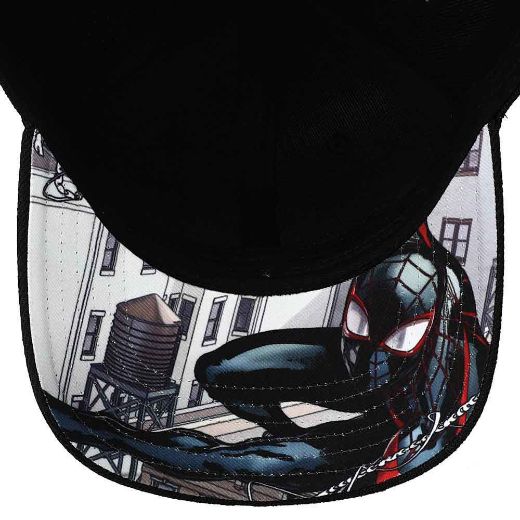 Picture of Marvel Spider-Man Miles Morales Pre-Curved Bill Snapback