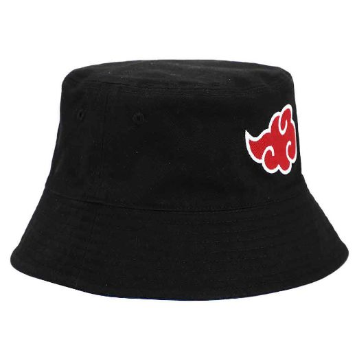 Picture of Naruto Hidden Leaf & Red Cloud Reversible Bucket Hat