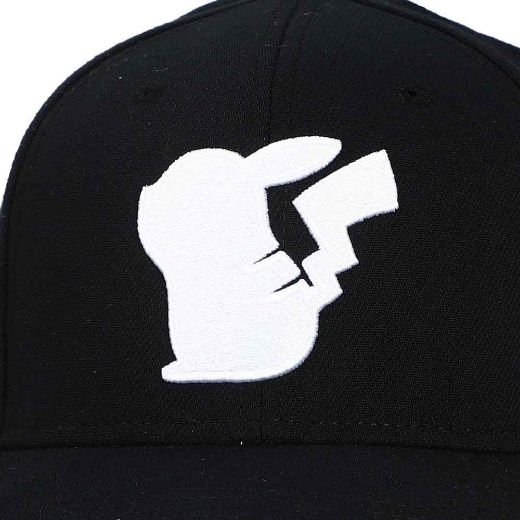 Picture of Pokemon Pikachu Silhouette Pre-Curved Bill Snapback