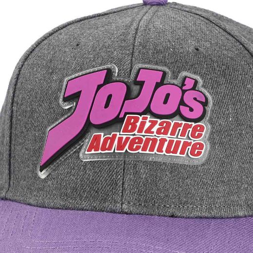 Picture of JoJo's Bizarre Adventure Logo Pre-Curved Bill Snapback