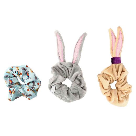Picture of Space Jam A New Legacy Bugs Bunny & Lola 3 Pack Scrunchies