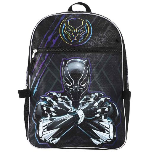 Bioworld Merchandising. Marvel Black Panther 5 pc Backpack Set