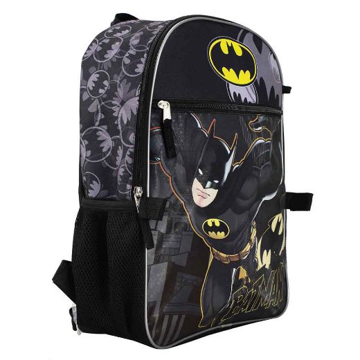 Bioworld Merchandising. DC Comics Batman 5 pc Backpack Set