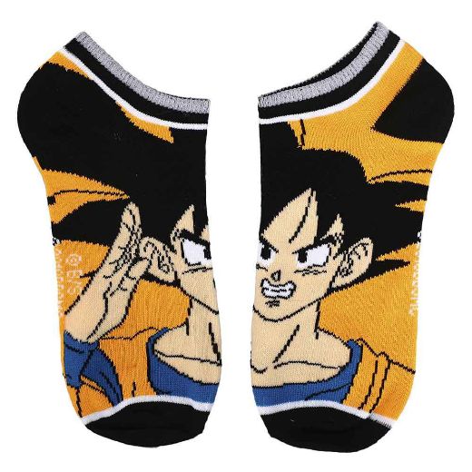 Picture of Dragon Ball Z Characters 5 Pair Ankle Socks