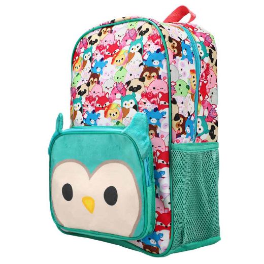 Picture of Squishmallows Winston the Owl Plush Pocket Youth Backpack