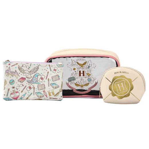 Bioworld Merchandising. Harry Potter Hogwarts Travel Cosmetic Bag