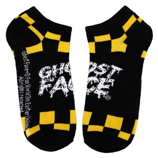 Picture of Ghostface Icons. 5 Pair Ankle Socks