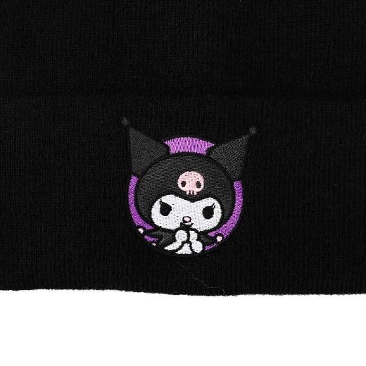 Picture of Kuromi Embroidered Cuff Beanie