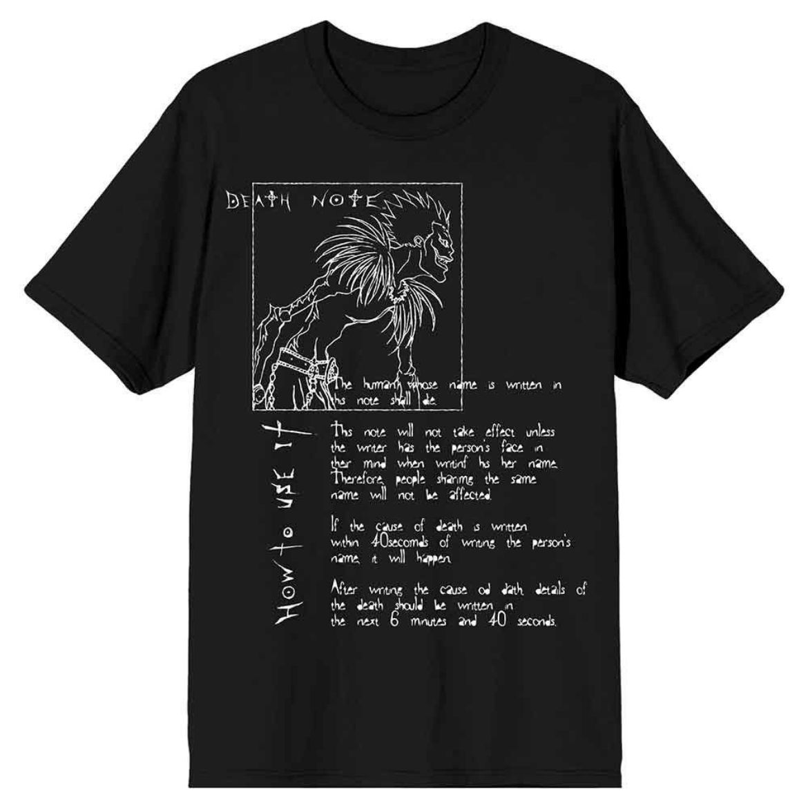 Picture of Death Note Curse Unisex Pre-pack Tees
