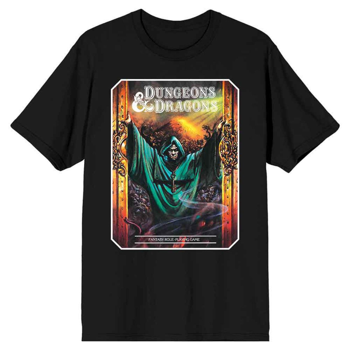 Picture of Dungeons & Dragons Wizard Cover Art Unisex Pre-pack Tees