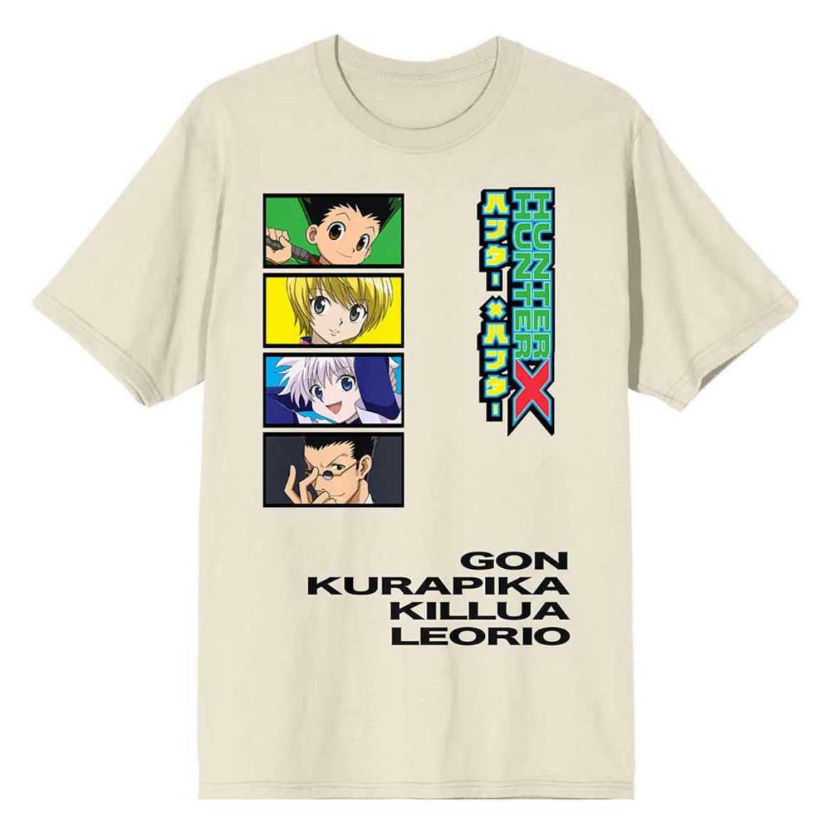 Picture of Hunter x Hunter Gon, Kurapika, Killua & Leorio Unisex Pre-pack Tees
