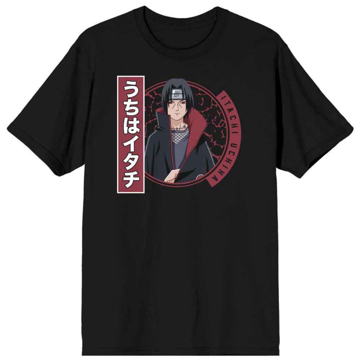 Picture of Naruto Itachi Uchiha Kanji Unisex Pre-pack Tees
