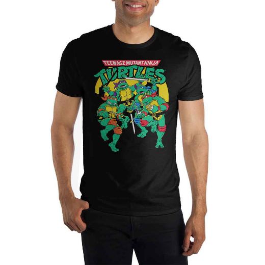 Picture of Teenage Mutant Ninja Turtles Retro Unisex Pre-pack Tee
