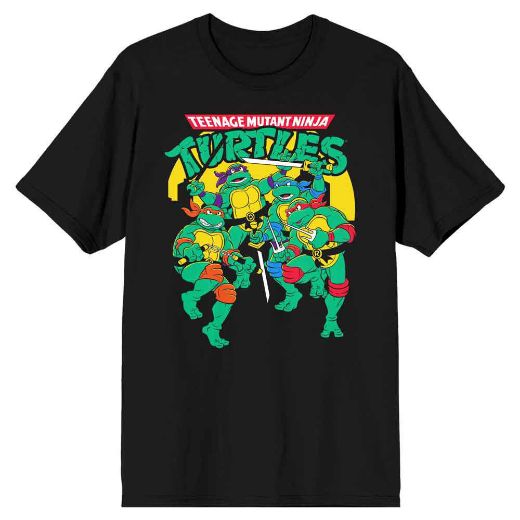 Picture of Teenage Mutant Ninja Turtles Retro Unisex Pre-pack Tee