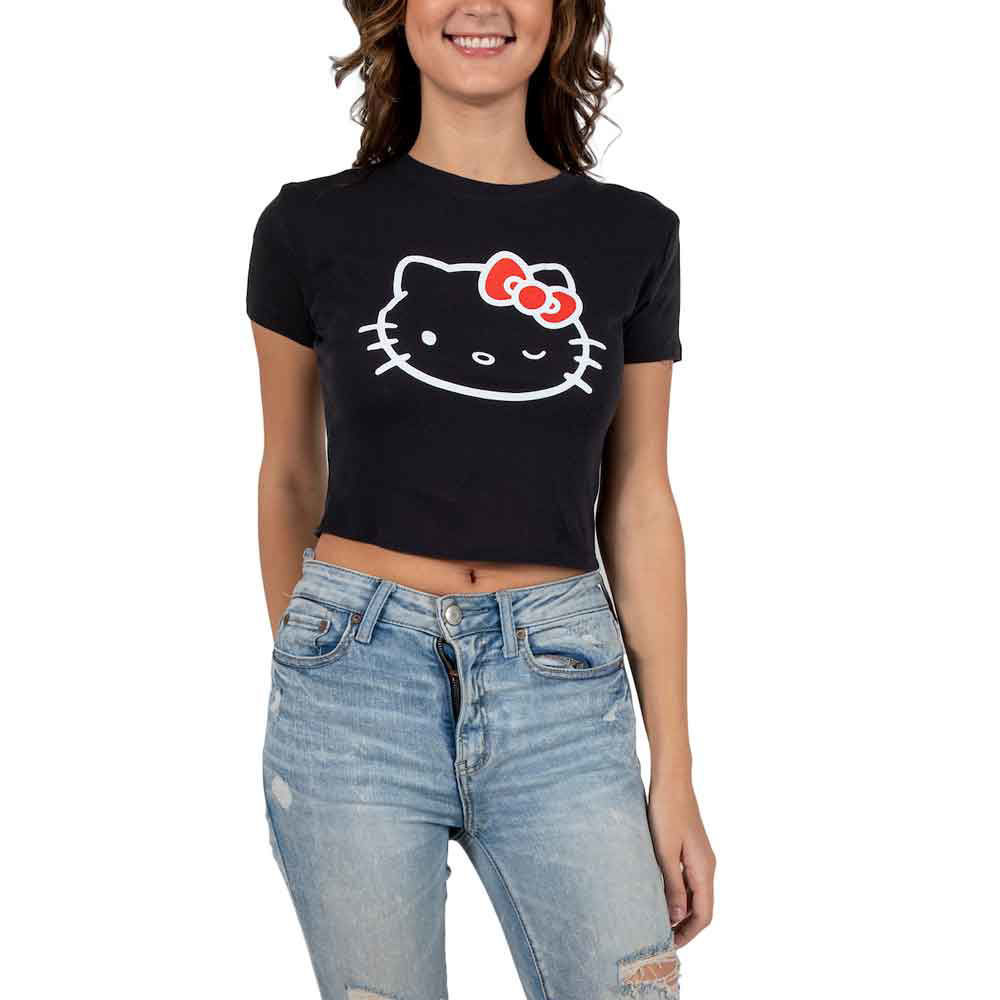 Hello Kitty BIOWORLD Women's T-Shirt - Black