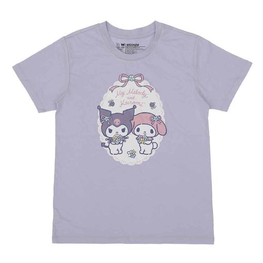 Picture of Kuromi & My Melody Lavender Sleepwear Set