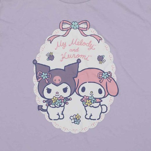 Picture of Kuromi & My Melody Lavender Sleepwear Set