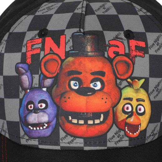 Picture of Five Nights at Freddy's Curved Bill Snapback & Bi-fold Wallet Combo