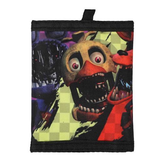 Picture of Five Nights at Freddy's Curved Bill Snapback & Bi-fold Wallet Combo