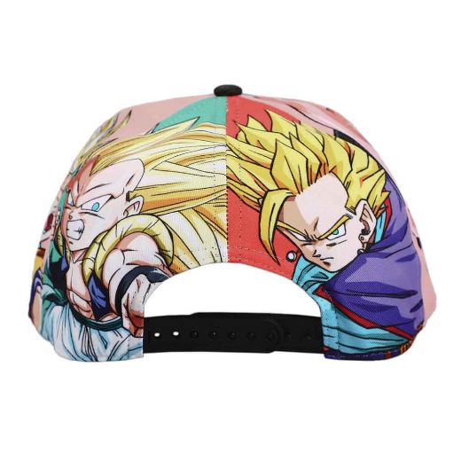 Picture of Dragon Ball Z Sublimated Print Flat Bill Snapback