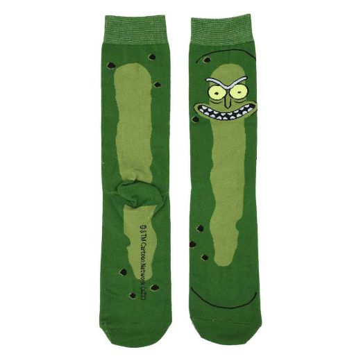 Picture of Rick & Morty Animigos 360 Character 3 Pair Crew Socks