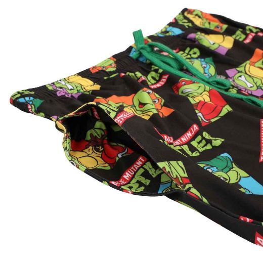 Picture of Teenage Mutant Ninja Turtles AOP Pre-pack Lounge Pants