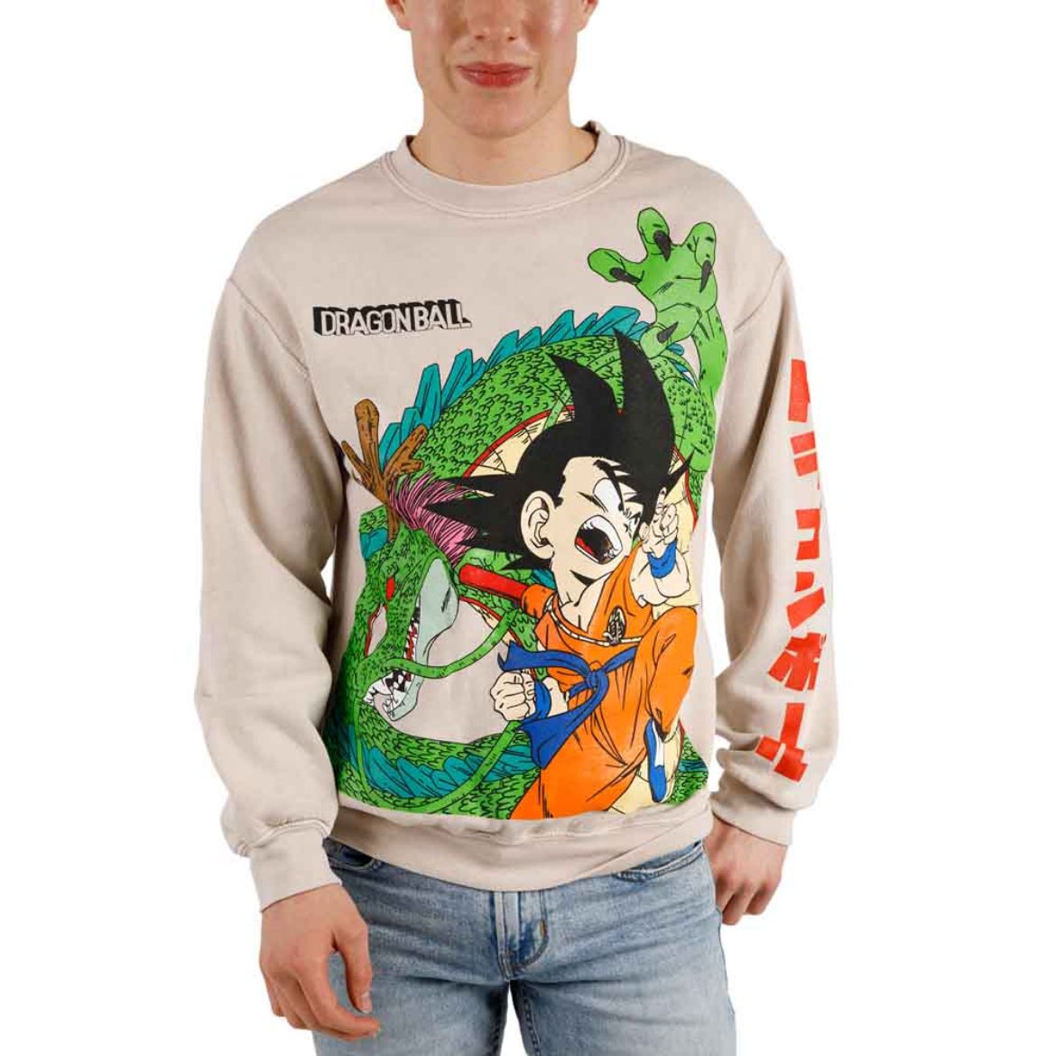 Picture of Dragon Ball Z Goku & Shenron Oversized Print Unisex Pre-pack Sweatshirt